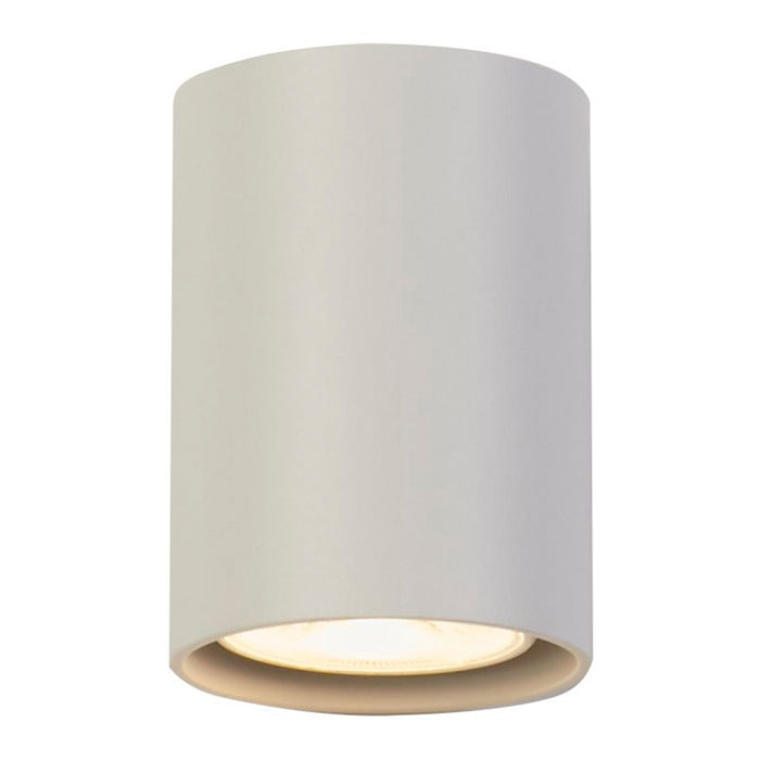 Searchlight Wall Wandlamp Cilinder - H 10 cm - Wit