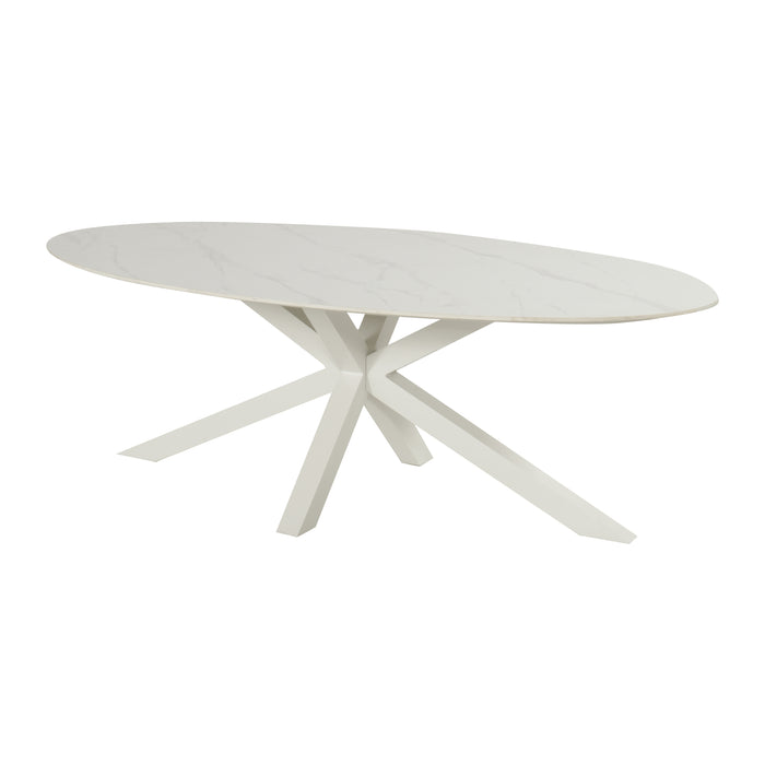 Hartman Xander Tuintafel Ovaal B 220 x D 120 cm - Wit