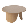 Bolia Peyote Salontafel - H 35 x Ø 80 cm - Gelakt Eiken