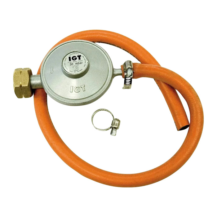 Pit Boss Gasdrukregelaar met Slang - 30 mbar