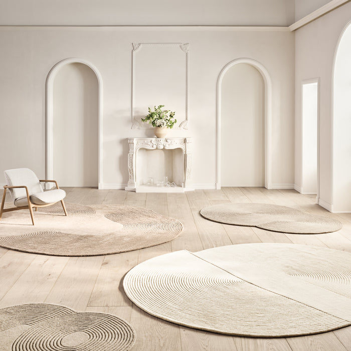 Bolia Zen Vloerkleed 134 x 190 cm - Rounded - Dark Beige