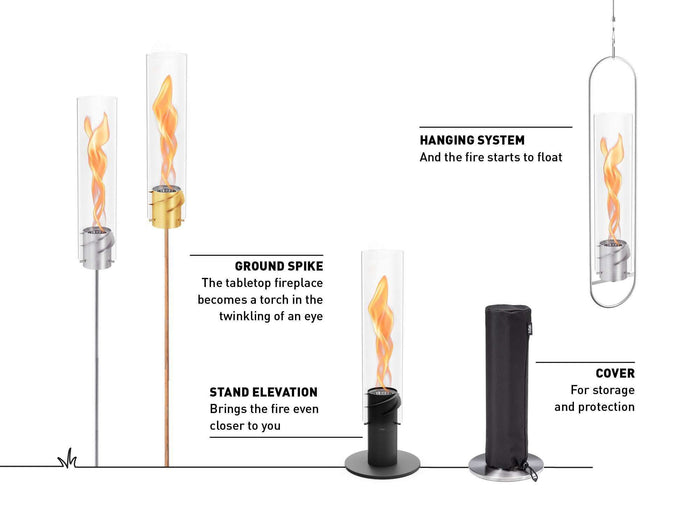 Höfats - Spin Sfeerlantaarn Grondpen Beide Maten 3-delig
