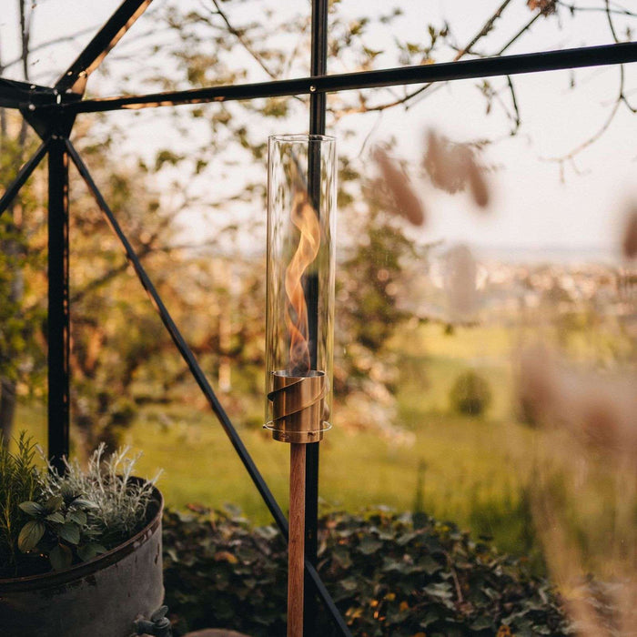 Höfats - Spin Sfeerlantaarn Grondpen Beide Maten 3-delig Eiken