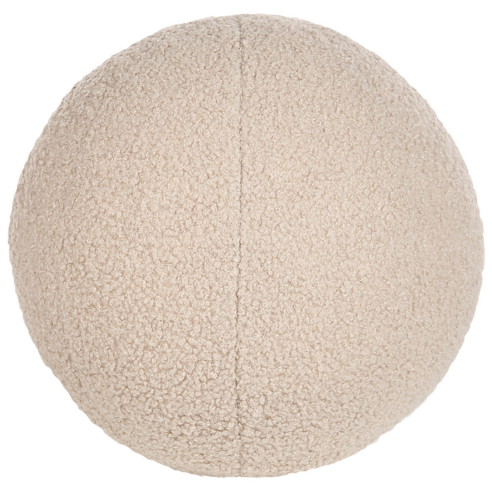 Beliani - LEIREN - Driezitsbank - Beige - Bouclé