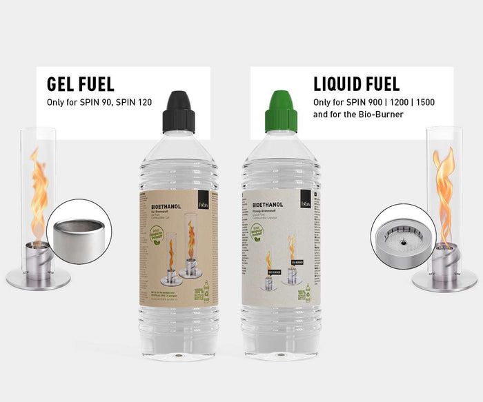 Höfats - Spin Sfeerlantaarn Bio-Ethanol 1 Liter Set van 6 Stuks