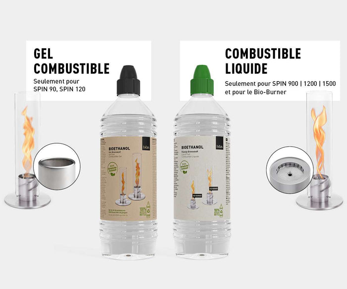 Höfats - Spin Sfeerlantaarn Bio-Ethanol 1 Liter Set van 6 Stuks