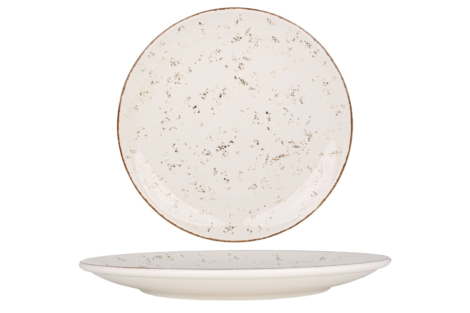 Bonna Dinerbord - Grain - Porselein - 27 cm - set van 6