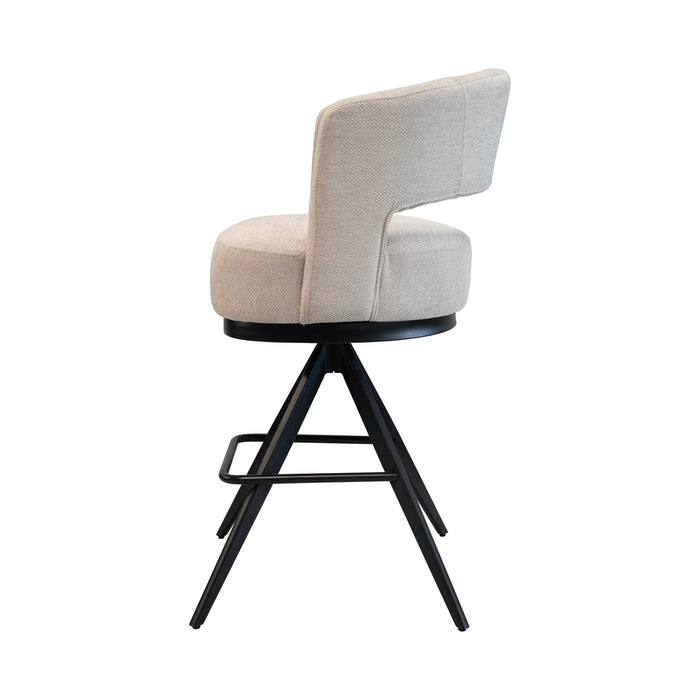 DÉJA Living - Barstoel Taupe - Louis - Set van 2