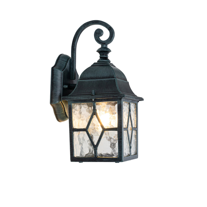 QAZQA Romantische buiten wandlantaarn antiek groen - London