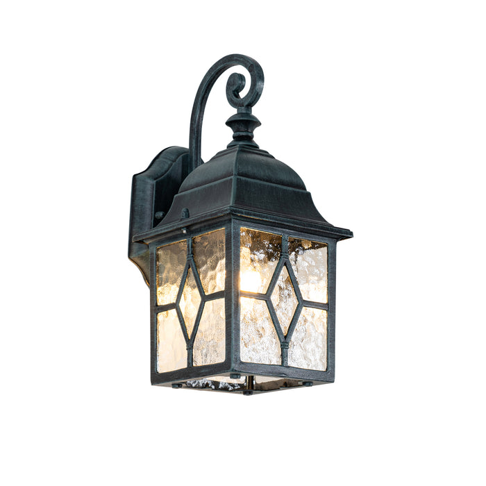 QAZQA Romantische buiten wandlantaarn antiek groen - London