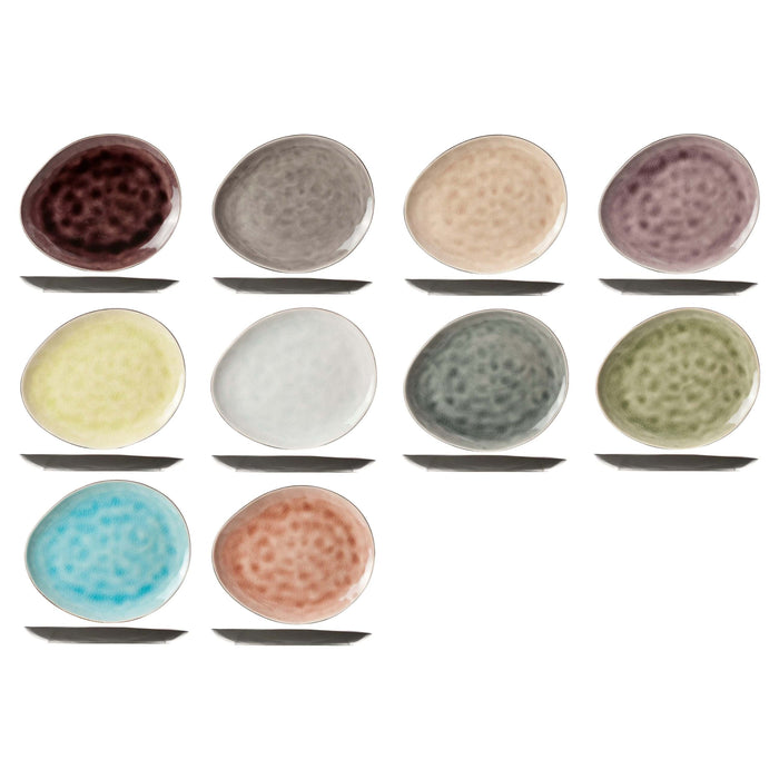 Cosy & Trendy Ontbijtborden | Dessertborden Streetfood 19.5 x 16 cm - 10 Stuks