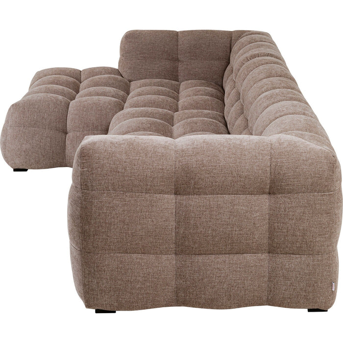 Kare Design Salamanca hoekbank - bruin - links