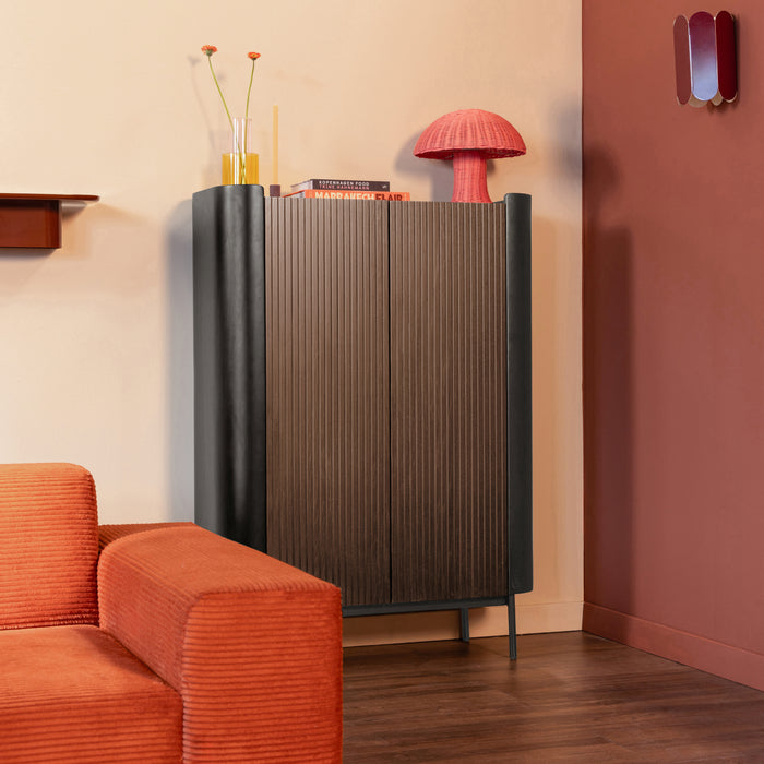 by fonQ Alva Wandkast - Walnoot