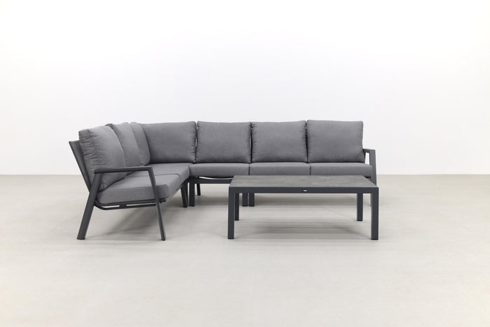 VDG Azoren|Atlanta loungeset - antraciet - links & rechts