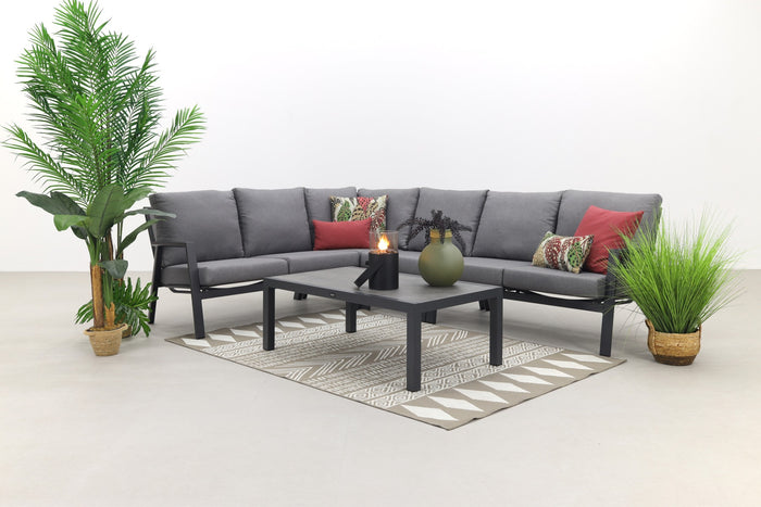 VDG Azoren|Atlanta loungeset - antraciet - links & rechts