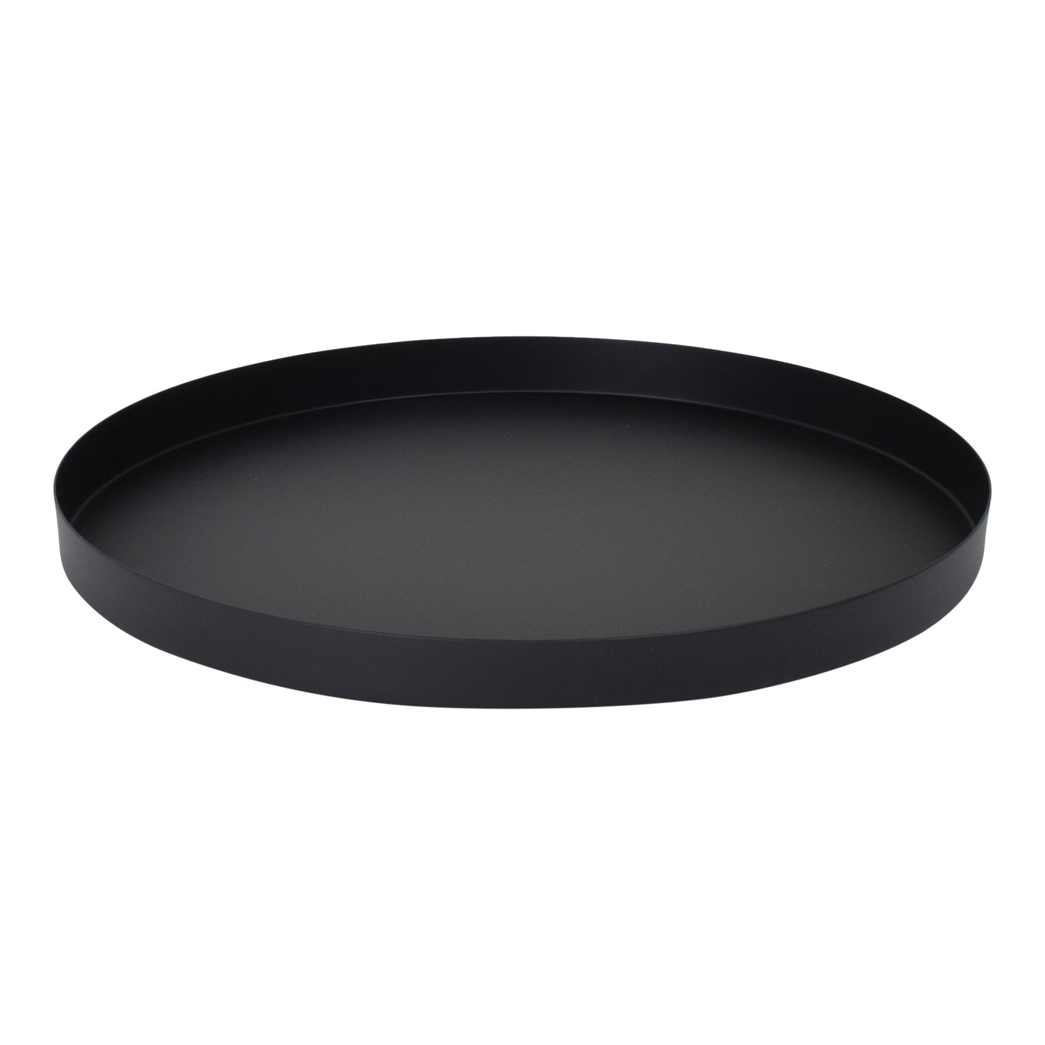 LOFT42 Serva Metalen Dienblad – Zwart – Ø40 cm