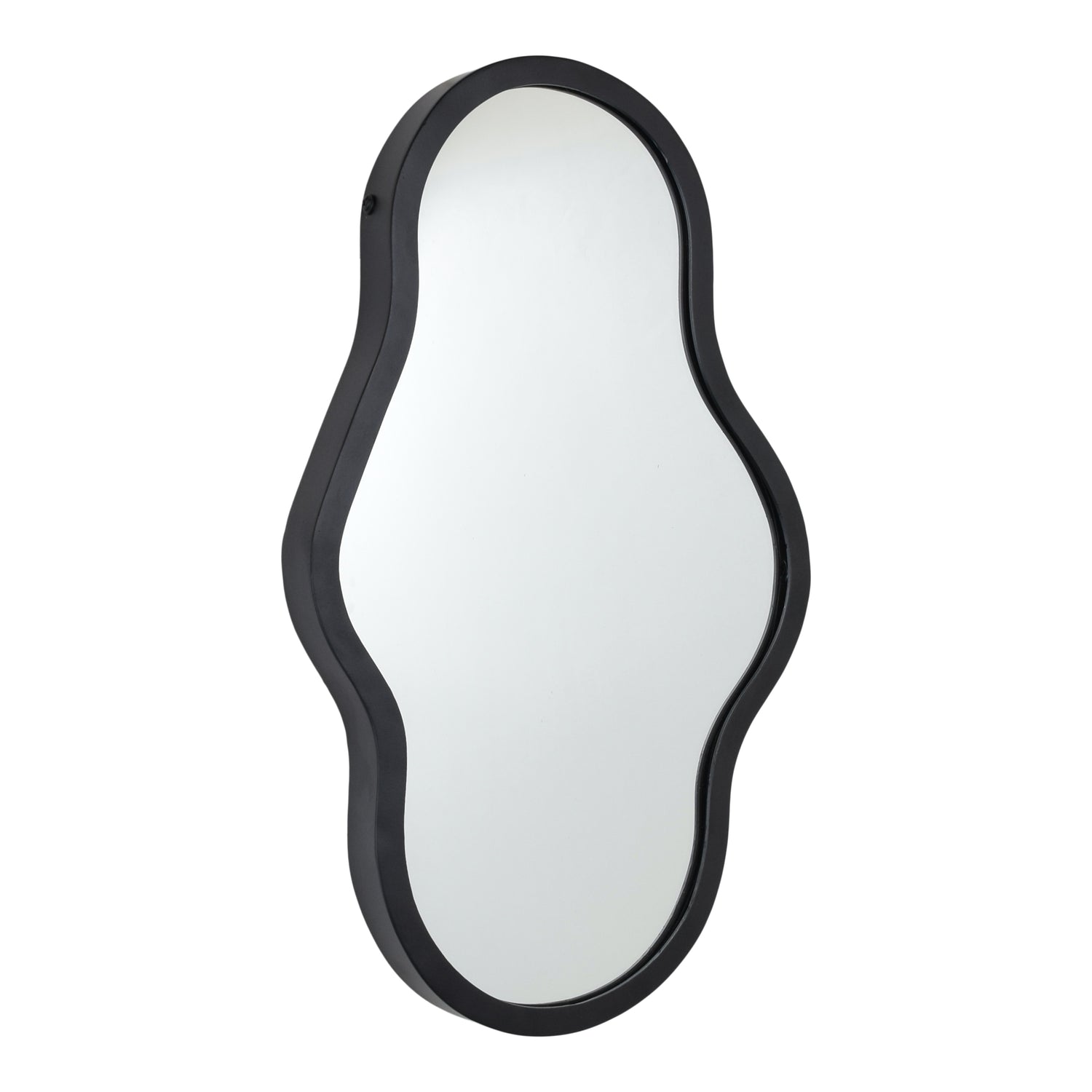 LOFT42 Spiegel Origa Small - Organische vorm - Metaal - Zwart - 50x30