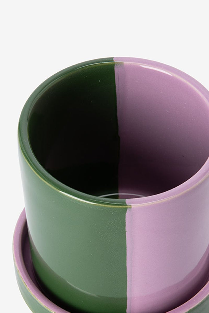 Sissy-Boy Groene colourblock pot