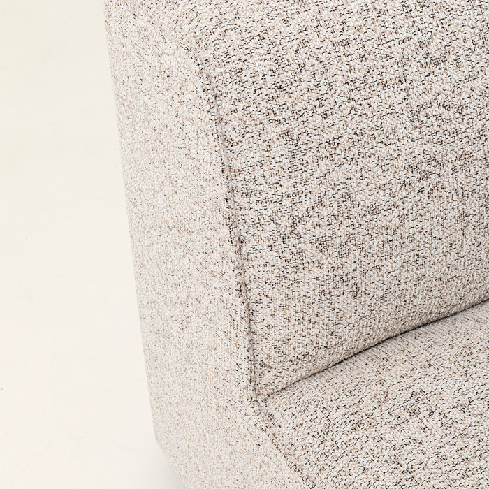 Kare Design Casanova ligstoel - rechts - grijs