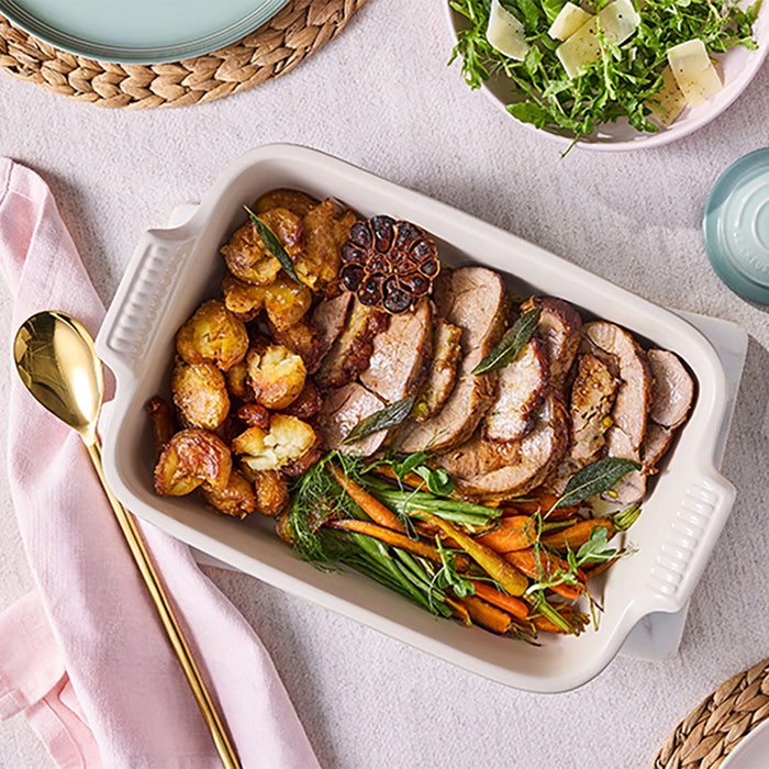 Le Creuset Heritage Ovenschaal B 32 x D 24 cm - Sea Salt