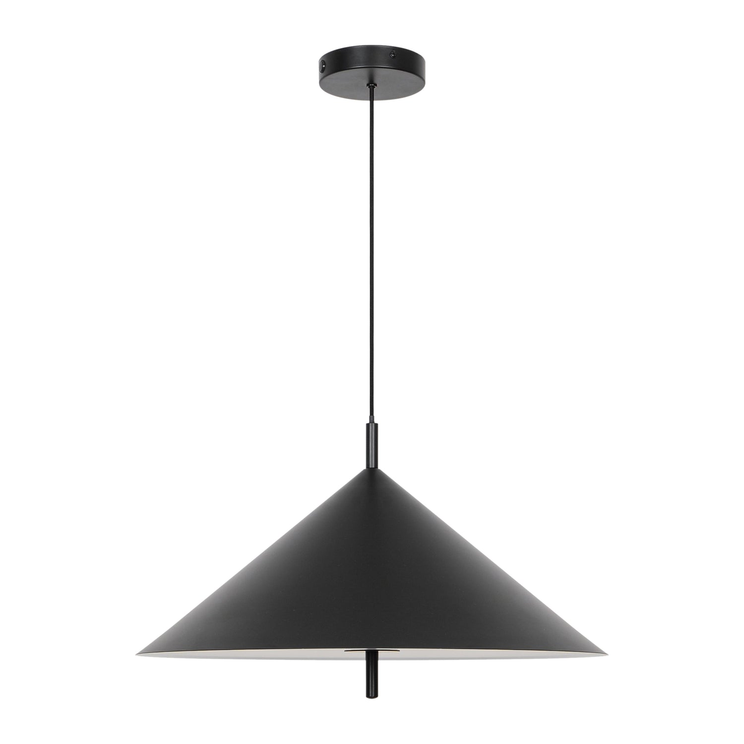 D'Lite Crochte Hanglamp - Mat Zwart
