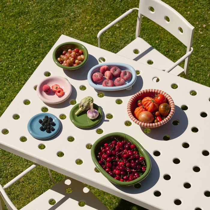 HAY Barro Ontbijtborden Ø 18 cm - Set van 2 - Groen