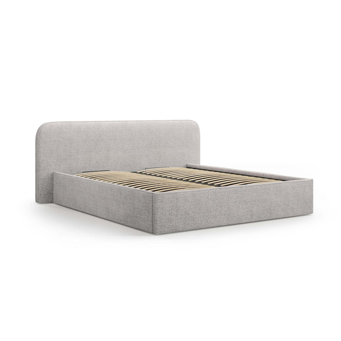Micadoni Bedframe met opbergvak Elizabeth 160x200 bouclé