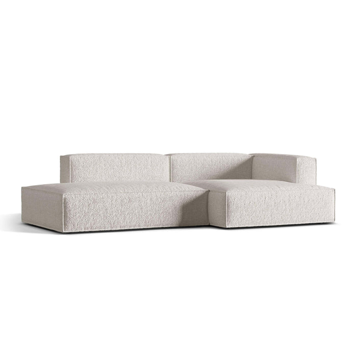 Micadoni Hoekbank Nuria 4-zits rechts bouclé