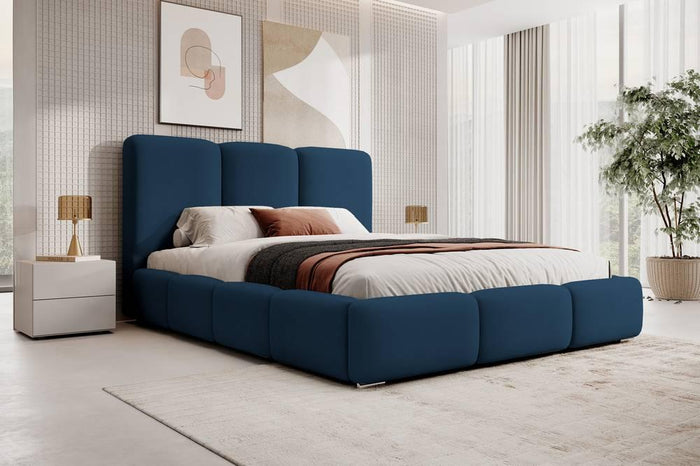 NADUVI Collection Bedframe Briar velvet 140x200