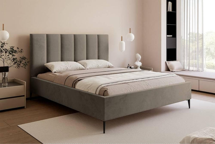 NADUVI Collection Bedframe Carolina met opbergvak velvet 180x200