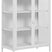 House Nordic Brisbane Wit | Glas Vitrinekast H101 cm