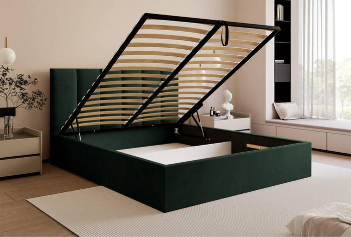 NADUVI Collection Bedframe Carolina met opbergvak velvet 160x200