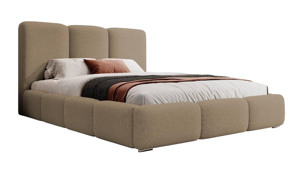 NADUVI Collection Bedframe Briar bouclé met opbergvak 180x200