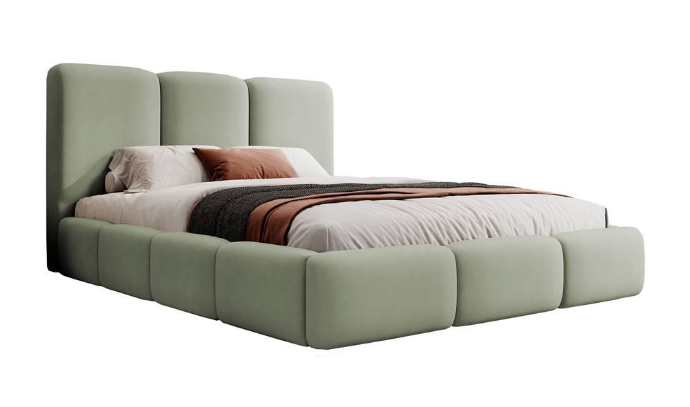 NADUVI Collection Bedframe Briar velvet 140x200