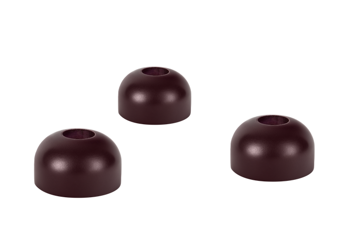 noo.ma LUMS kaarsenhouders set van 3 - Wine Berry