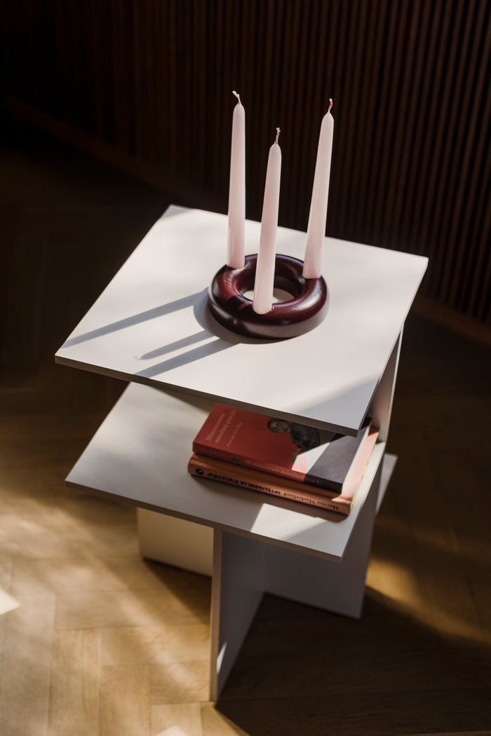 noo.ma LUMS Kaarsenhouders - Wine Berry