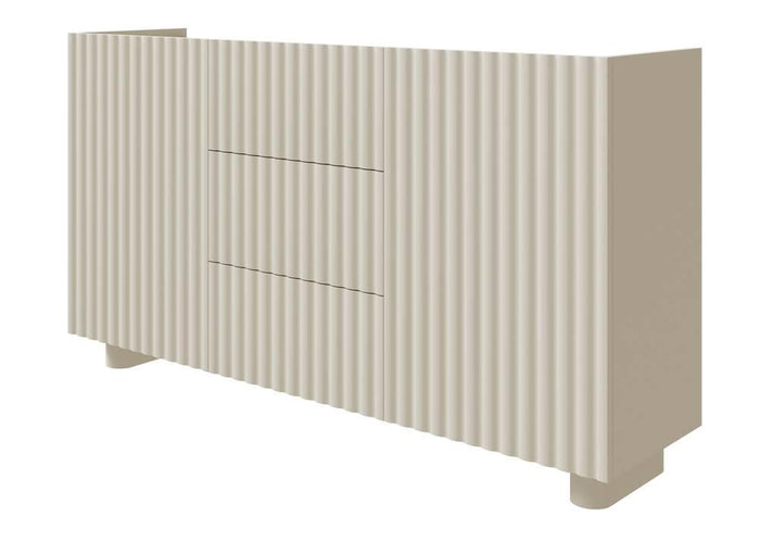 NADUVI Collection Ladekast Cassidy drie lades twee deurs