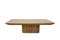 Livingfurn - Salontafel Naturel Teakhout - 120x70x36cm - Lausanne