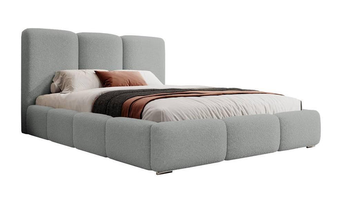 NADUVI Collection Bedframe Briar bouclé met opbergvak 160x200