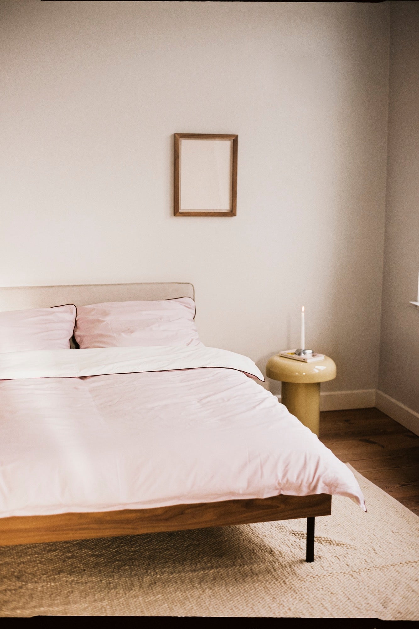 noo.ma OBA Dekbedovertrek - 200x200 cm - Pastel Lilac