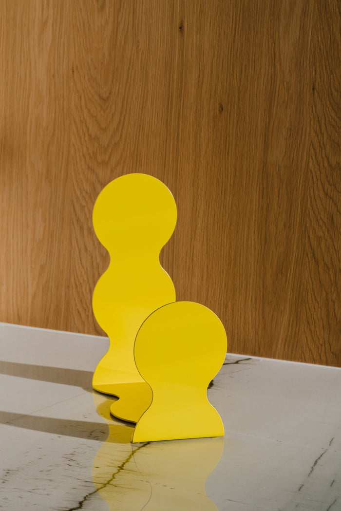 noo.ma FALA Boekensteun - Mellow Yellow