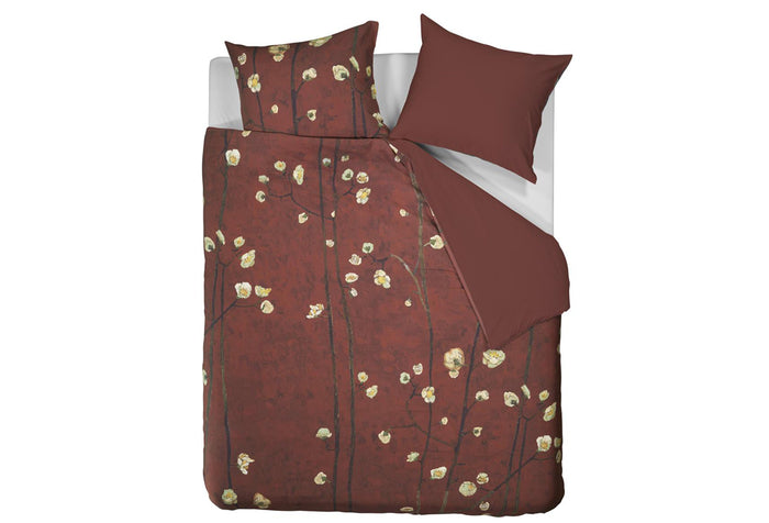 Beddinghouse x Van Gogh Plum Blossoms Dekbedovertrek 240 x 200|220 cm - Rood