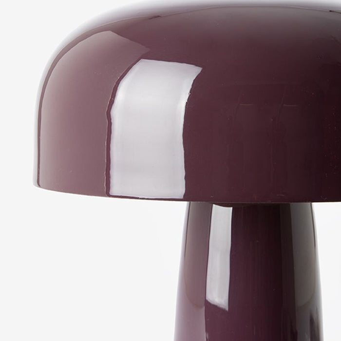 Sissy-Boy Donkerpaarse cupola tafellamp