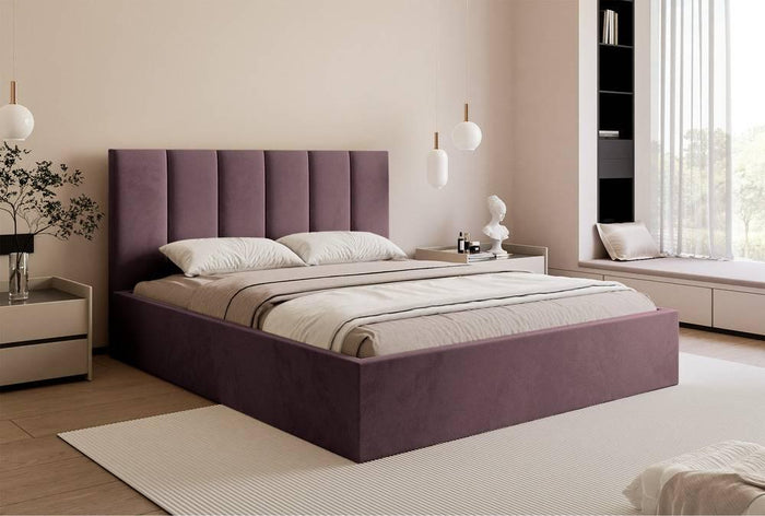 NADUVI Collection Bedframe Carolina met opbergvak velvet 160x200