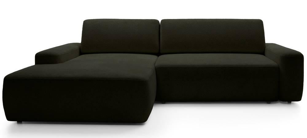 NADUVI Collection Hoekslaapbank Elis links met opbergvak chenille