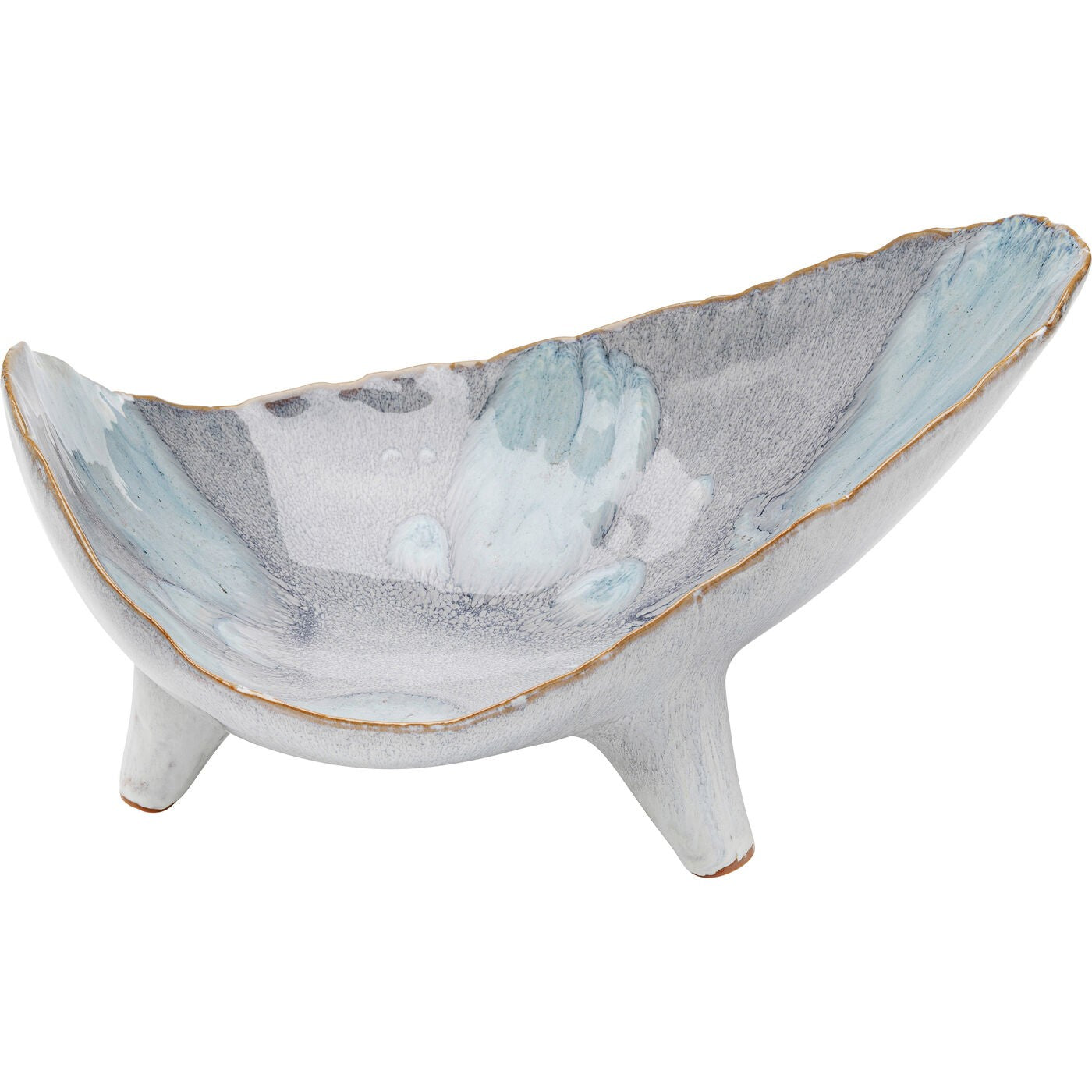 Kare Design Mina serveerschaal - blauw - 15cm