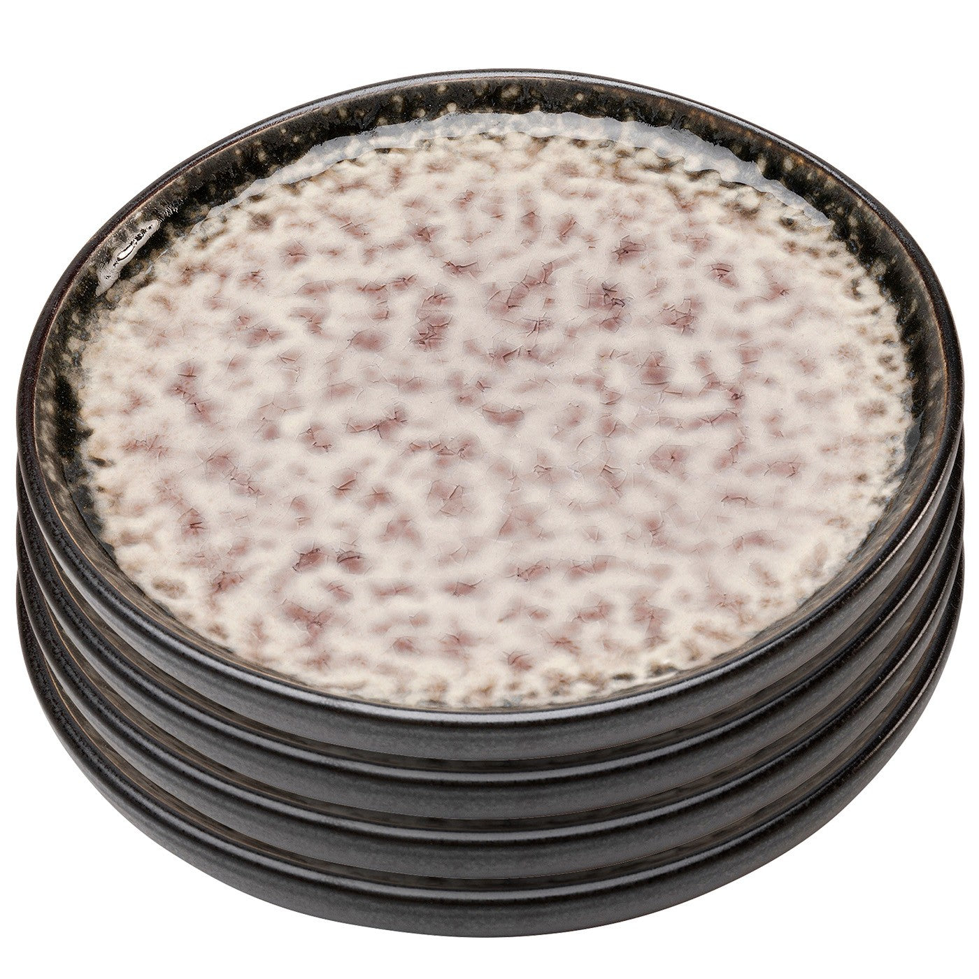 Kare Design Soho borden - grijs - 14cm - 4st