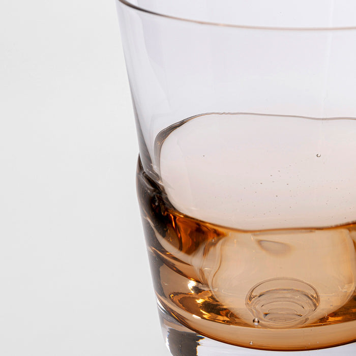 Kare Design Mimi wijinglazen - amber - 6st