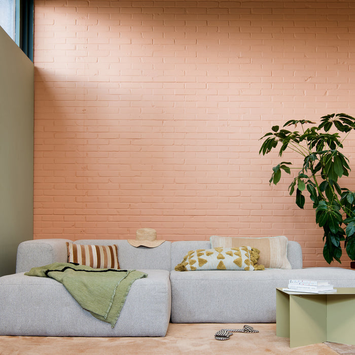 4x6 sofa - X6 madly modular set B links beige melange - 288 cm
