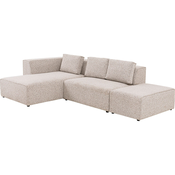 Kare Design Infinity Hoekbank - links - machiato